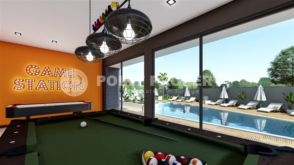 Апартаменты 44 м2 и двухуровневая квартира 92 м2 в резиденции на этапе окончания строительства, район Авсаллар-id-4939-фото-20