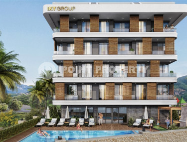 Stylish project at the final stage of construction in Upper Oba, various layouts. Suitable for citizenship. 45 – 162 m2.-id-1052-photo-2
