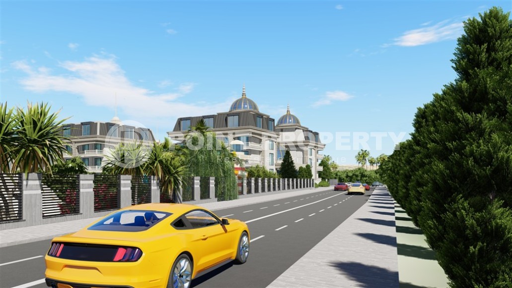 Двухкомнатные квартиры и трёхкомнатные дуплексы в малоэтажной резиденции отельного типа, район Тюрклер-id-4943-фото-10