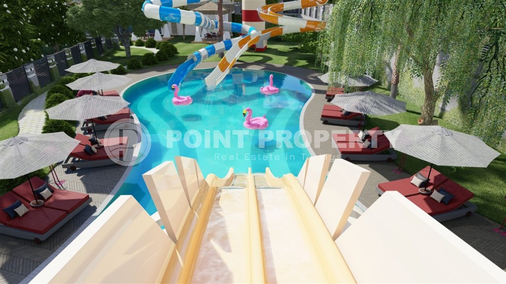 Двухкомнатные квартиры и трёхкомнатные дуплексы в малоэтажной резиденции отельного типа, район Тюрклер-id-4943-фото-13