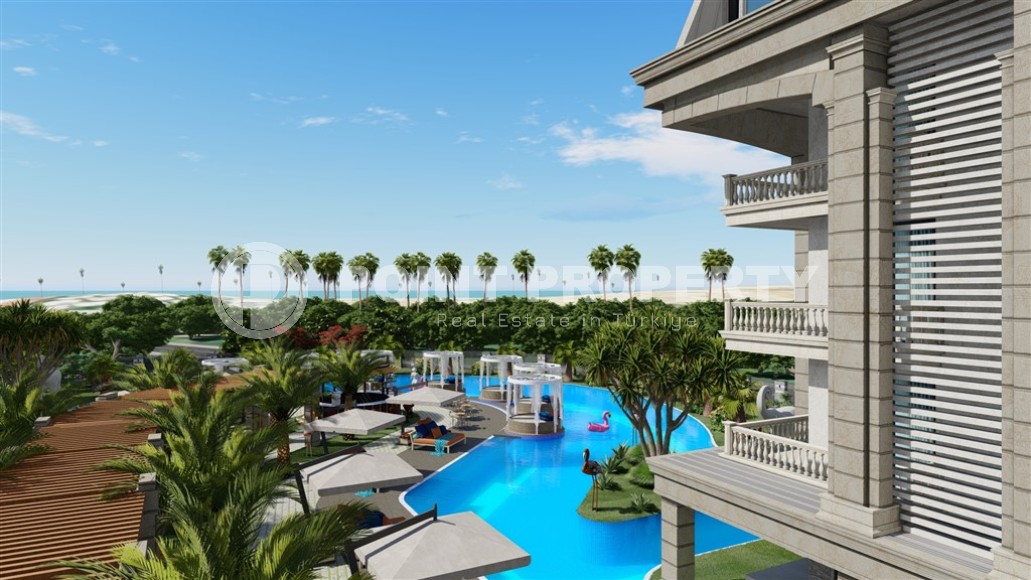 Двухкомнатные квартиры и трёхкомнатные дуплексы в малоэтажной резиденции отельного типа, район Тюрклер-id-4943-фото-15