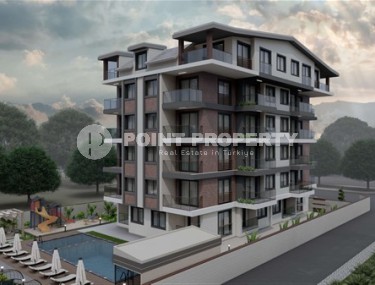 New apartment with an area of 51 m2 on the 4th floor of a residence in the city of Gazipasa-id-4944-photo-1