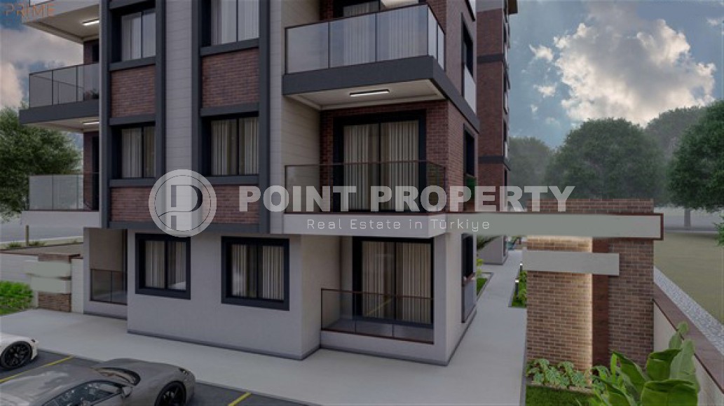 Новые апартаменты с площадью 51 м2 на 4 этаже резиденции в городе Газипаша-id-4944-фото-3