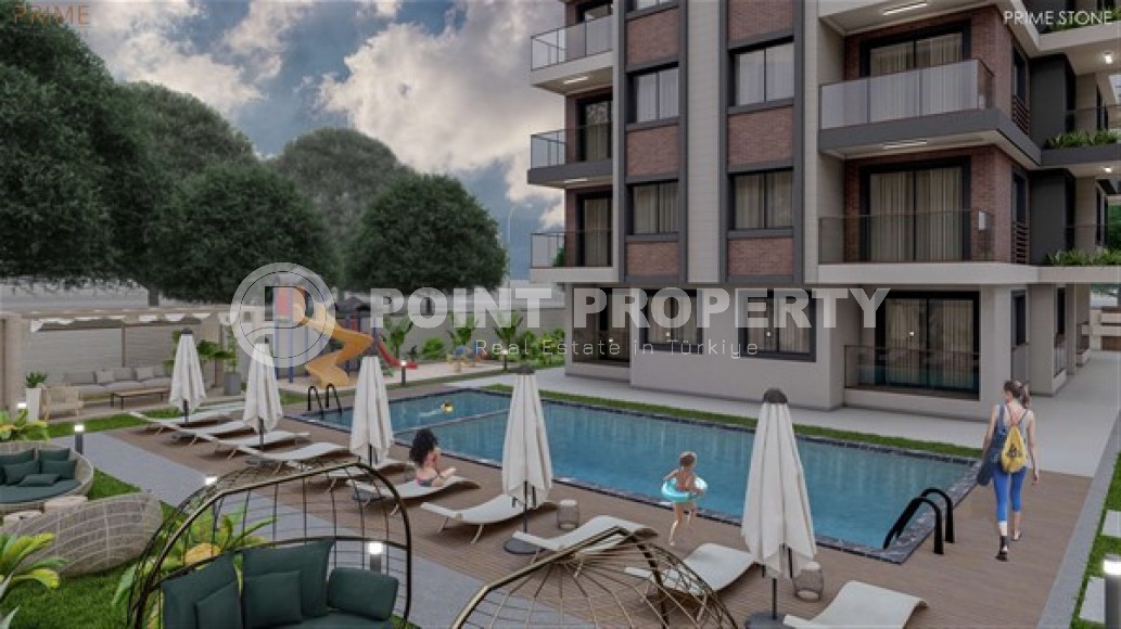 Новые апартаменты с площадью 51 м2 на 4 этаже резиденции в городе Газипаша-id-4944-фото-5