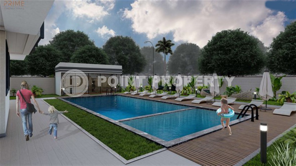 Новые апартаменты с площадью 51 м2 на 4 этаже резиденции в городе Газипаша-id-4944-фото-6