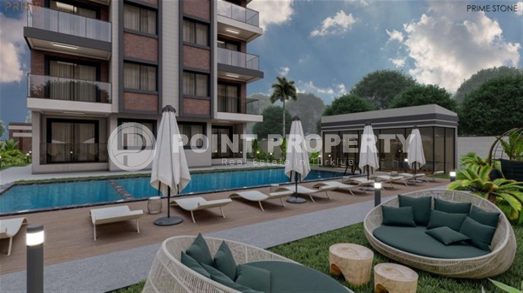 Новые апартаменты с площадью 51 м2 на 4 этаже резиденции в городе Газипаша-id-4944-фото-7