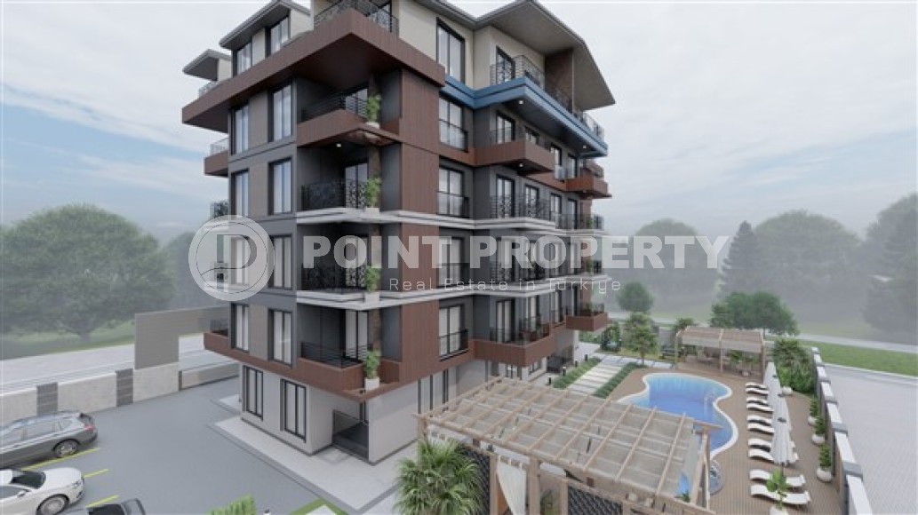 Апартаменты и дуплексы 45 - 115 м2 в четырёхэтажном комплексе в городе Газипаша-id-4945-фото-2