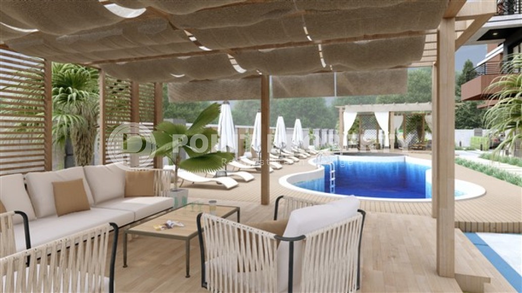 Апартаменты и дуплексы 45 - 115 м2 в четырёхэтажном комплексе в городе Газипаша-id-4945-фото-8