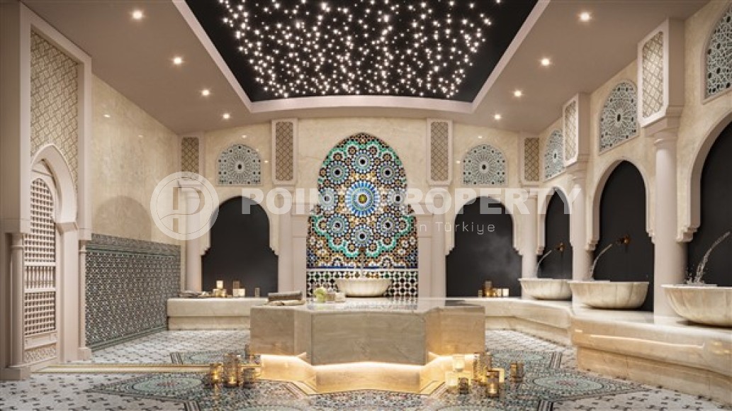 Апартаменты и виллы в роскошном жилом комплексе нового поколения в живописном престижном районе Аланьи - Каргыджак-id-4946-фото-4