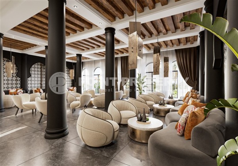 Апартаменты и виллы в роскошном жилом комплексе нового поколения в живописном престижном районе Аланьи - Каргыджак-id-4946-фото-9