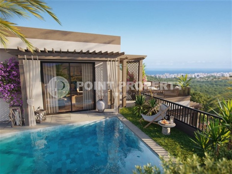 Апартаменты и виллы в роскошном жилом комплексе нового поколения в живописном престижном районе Аланьи - Каргыджак-id-4946-фото-15