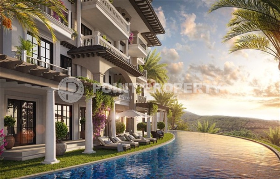 Апартаменты и виллы в роскошном жилом комплексе нового поколения в живописном престижном районе Аланьи - Каргыджак-id-4946-фото-20