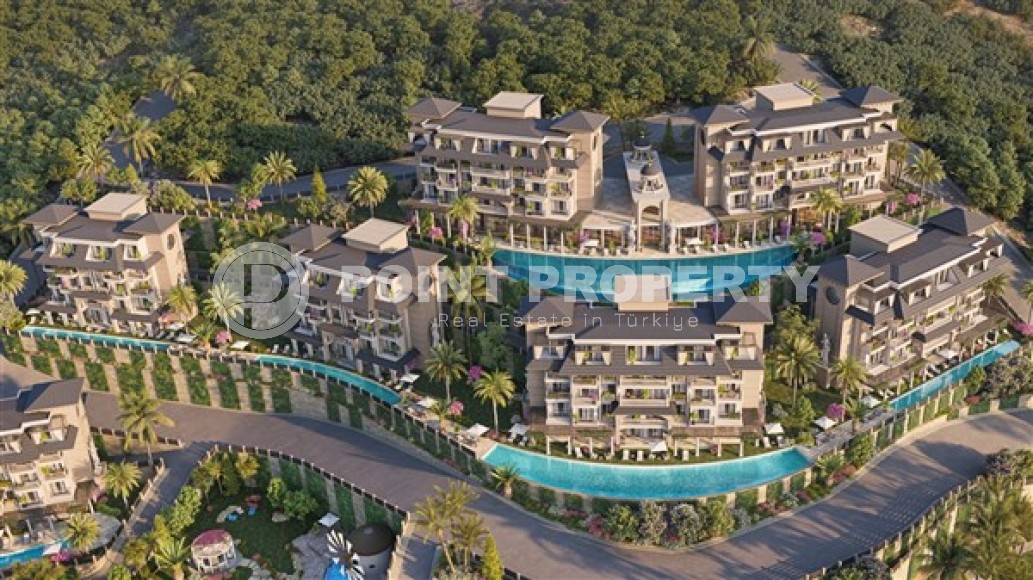 Апартаменты и виллы в роскошном жилом комплексе нового поколения в живописном престижном районе Аланьи - Каргыджак-id-4946-фото-24