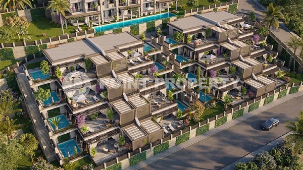 Апартаменты и виллы в роскошном жилом комплексе нового поколения в живописном престижном районе Аланьи - Каргыджак-id-4946-фото-26