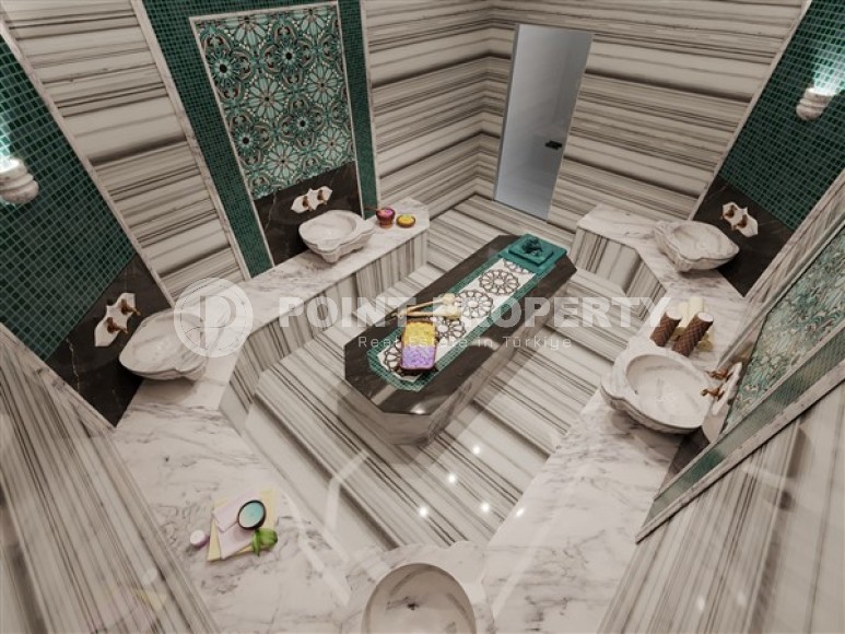 Апартаменты и дуплексы в резиденции на этапе строительства с возможностью получения рассрочки и вида на жительство в Турции-id-4951-фото-4