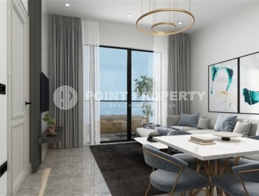 Небольшие апартаменты в современном жилом комплексе, планировкой 1+1, в районе Каргыджак-id-4953-фото-1