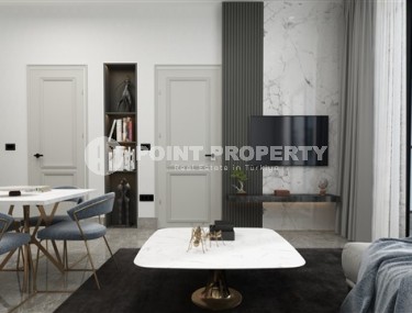 Небольшие апартаменты в современном жилом комплексе, планировкой 1+1, в районе Каргыджак-id-4953-фото-4