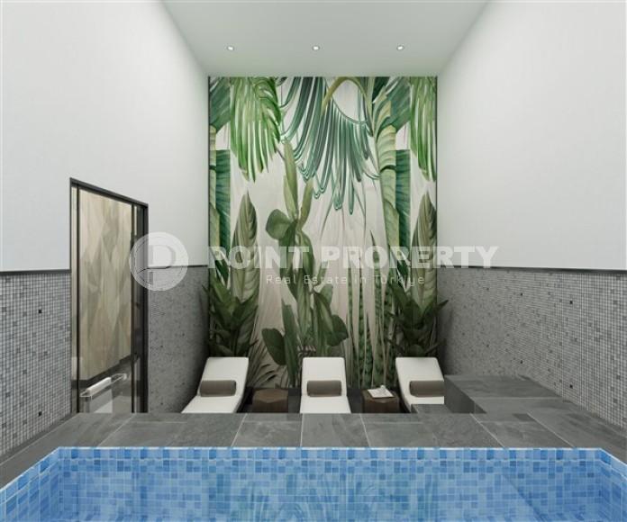 Небольшие апартаменты в современном жилом комплексе, планировкой 1+1, в районе Каргыджак-id-4953-фото-7