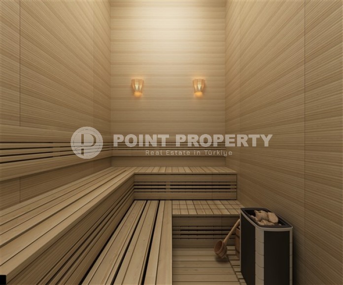 Небольшие апартаменты в современном жилом комплексе, планировкой 1+1, в районе Каргыджак-id-4953-фото-9