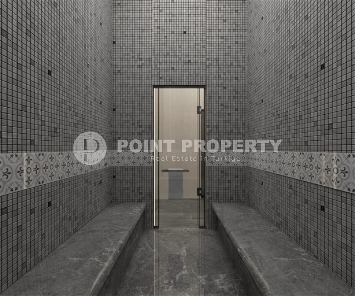 Небольшие апартаменты в современном жилом комплексе, планировкой 1+1, в районе Каргыджак-id-4953-фото-11