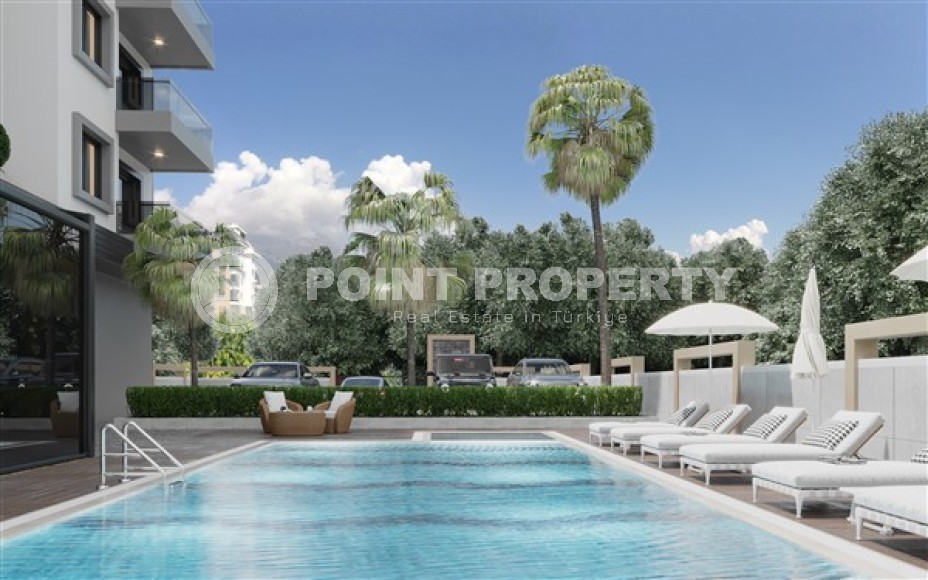 Небольшие апартаменты в современном жилом комплексе, планировкой 1+1, в районе Каргыджак-id-4953-фото-13