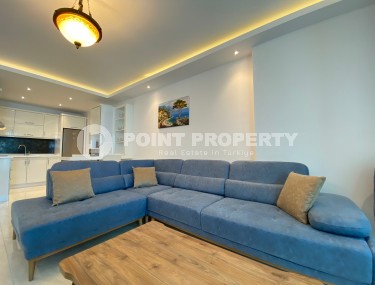 Comfortable, furnished apartment with one bedroom, in a complex with hotel-type infrastructure, near the sea, Alanya-Mahmutlar area-id-4959-photo-1