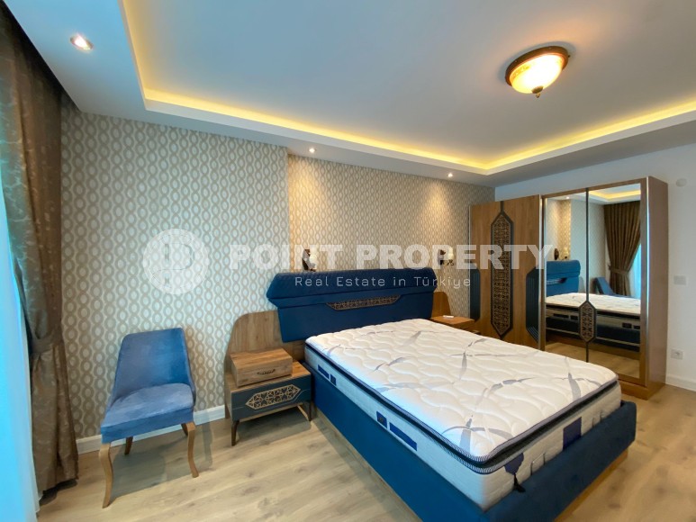 Comfortable, furnished apartment with one bedroom, in a complex with hotel-type infrastructure, near the sea, Alanya-Mahmutlar area-id-4959-photo-4