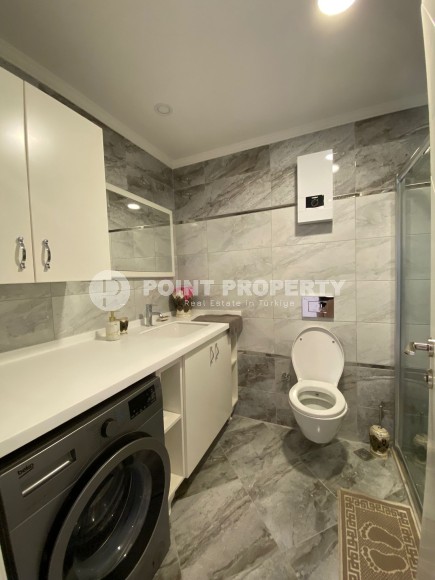 Comfortable, furnished apartment with one bedroom, in a complex with hotel-type infrastructure, near the sea, Alanya-Mahmutlar area-id-4959-photo-6