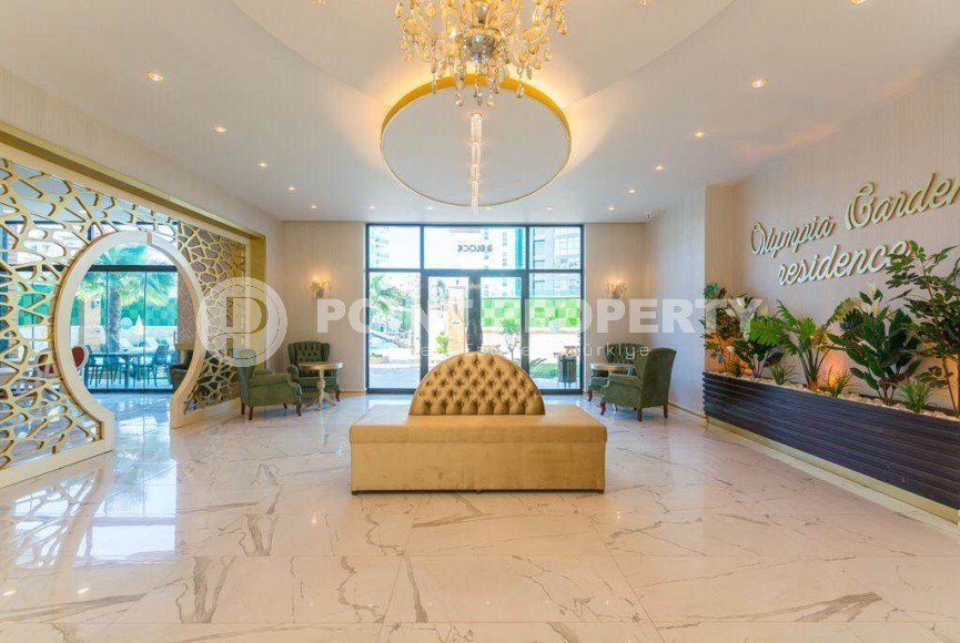 Comfortable, furnished apartment with one bedroom, in a complex with hotel-type infrastructure, near the sea, Alanya-Mahmutlar area-id-4959-photo-9