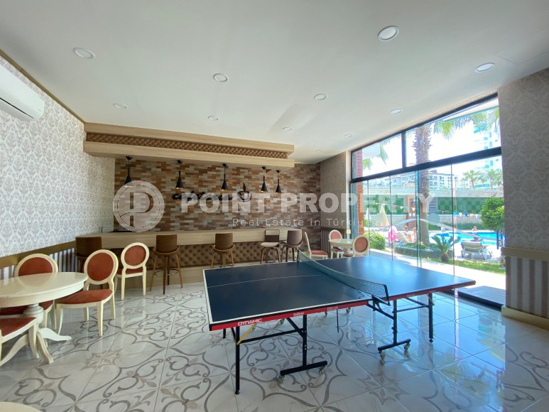 Comfortable, furnished apartment with one bedroom, in a complex with hotel-type infrastructure, near the sea, Alanya-Mahmutlar area-id-4959-photo-10