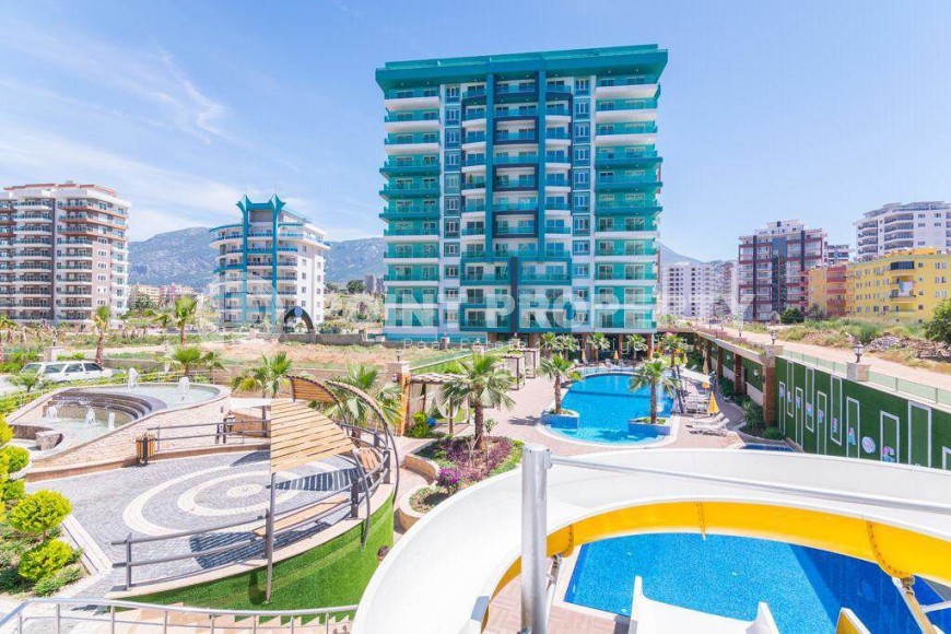 Comfortable, furnished apartment with one bedroom, in a complex with hotel-type infrastructure, near the sea, Alanya-Mahmutlar area-id-4959-photo-18