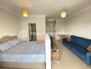 Комфортабельная студия 35 м2 всего в 400 метрах от моря, Махмутлар, Аланья-id-3119-фото-1