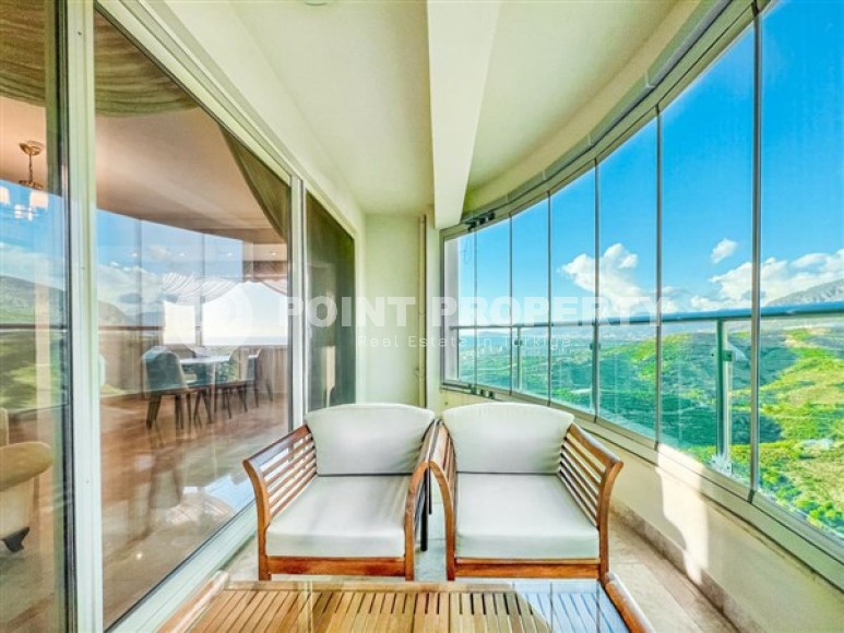 Атмосферная стильная квартира с роскошным панорамным видом на Торосские горы в районе Каргыджак-id-4974-фото-15