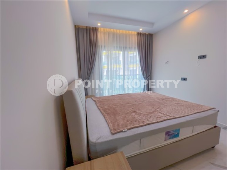 Комфортабельная квартира с современным дизайном на самом берегу Средиземного моря в спокойном, благоустроенном районе Аланьи - Каргыджак-id-4977-фото-5