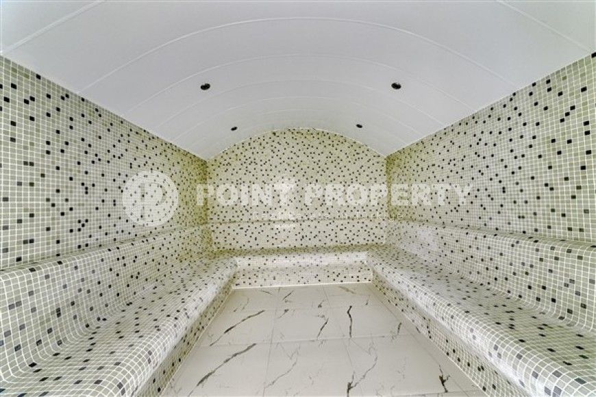 Комфортабельная квартира с современным дизайном на самом берегу Средиземного моря в спокойном, благоустроенном районе Аланьи - Каргыджак-id-4977-фото-12