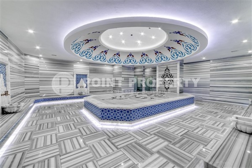 Комфортабельная квартира с современным дизайном на самом берегу Средиземного моря в спокойном, благоустроенном районе Аланьи - Каргыджак-id-4977-фото-13