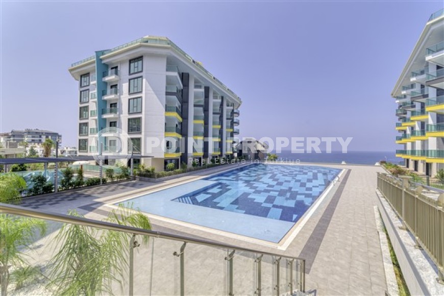 Комфортабельная квартира с современным дизайном на самом берегу Средиземного моря в спокойном, благоустроенном районе Аланьи - Каргыджак-id-4977-фото-17