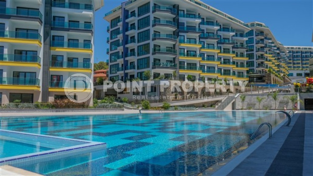 Комфортабельная квартира с современным дизайном на самом берегу Средиземного моря в спокойном, благоустроенном районе Аланьи - Каргыджак-id-4977-фото-18