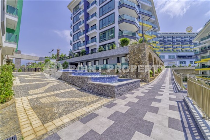 Комфортабельная квартира с современным дизайном на самом берегу Средиземного моря в спокойном, благоустроенном районе Аланьи - Каргыджак-id-4977-фото-19