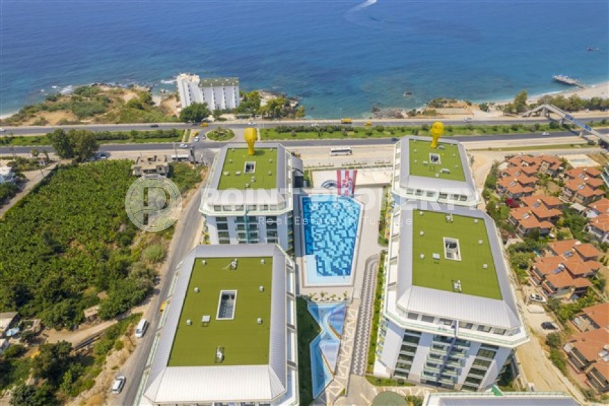 Комфортабельная квартира с современным дизайном на самом берегу Средиземного моря в спокойном, благоустроенном районе Аланьи - Каргыджак-id-4977-фото-20