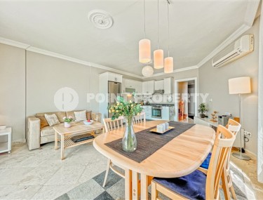 Stylish two-level apartment 3+2 with panoramic sea views, on the 12th floor with an attic, in the center of Mahmutlar-id-4978-photo-2