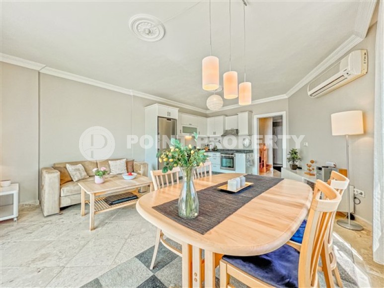 Stylish two-level apartment 3+2 with panoramic sea views, on the 12th floor with an attic, in the center of Mahmutlar-id-4978-photo-2