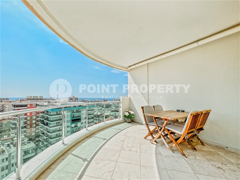 Stylish two-level apartment 3+2 with panoramic sea views, on the 12th floor with an attic, in the center of Mahmutlar-id-4978-photo-16