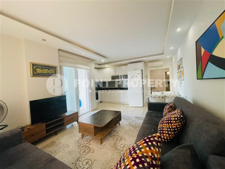 Уютная квартира 2+1, 110м², в 350м от моря в Махмутларе, в комплексе с бассейном-id-1403-фото-5