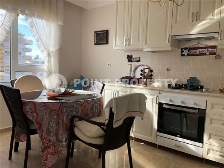 Светлая и уютная двухкомнатная квартира с видом на Средиземное море, в районе Махмутлар-id-4982-фото-4