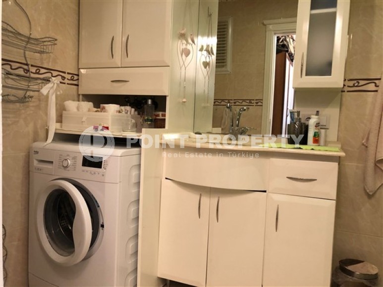 Светлая и уютная двухкомнатная квартира с видом на Средиземное море, в районе Махмутлар-id-4982-фото-8