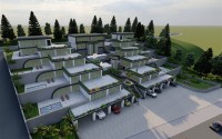 Conceptually new project - terraced apartments with swimming pools and villas at the initial stage of construction in the prestigious area of Alanya - Tepe-id-4986-photo-1