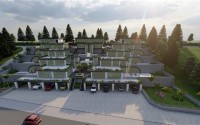Conceptually new project - terraced apartments with swimming pools and villas at the initial stage of construction in the prestigious area of Alanya - Tepe-id-4986-photo-8