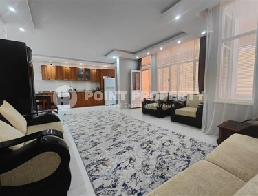 Двухкомнатная, меблированная квартира, готовая для проживания, рядом с морем, в районе нижняя Оба-id-4987-фото-3