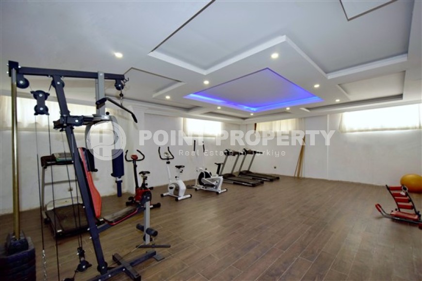 Апартаменты с двумя спальными комнатами в спокойном, экологически чистом районе Аланьи - Газипаша-id-4990-фото-12